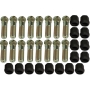 16x SZPILKA BLIŹNIAKÓW KOŁO PRZYCZEPY 88,5 mm + NAKRĘTKA HL 6011 8011 M22